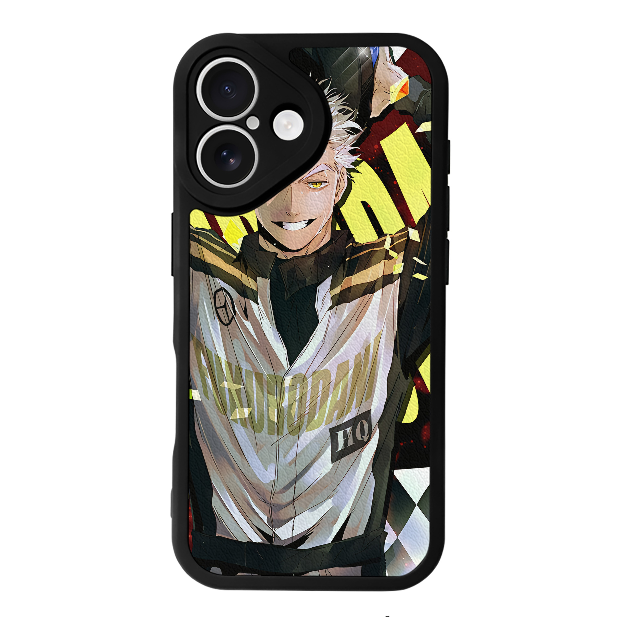 （画像用） ハイキュー!! Haikyu!! 【iPhone 16シリーズ対応】シリコンスマホケース（レザー調） 材質：シリコン